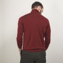 Pull col roulé en laine - Berry 7082 grenat - 51 Bordeaux