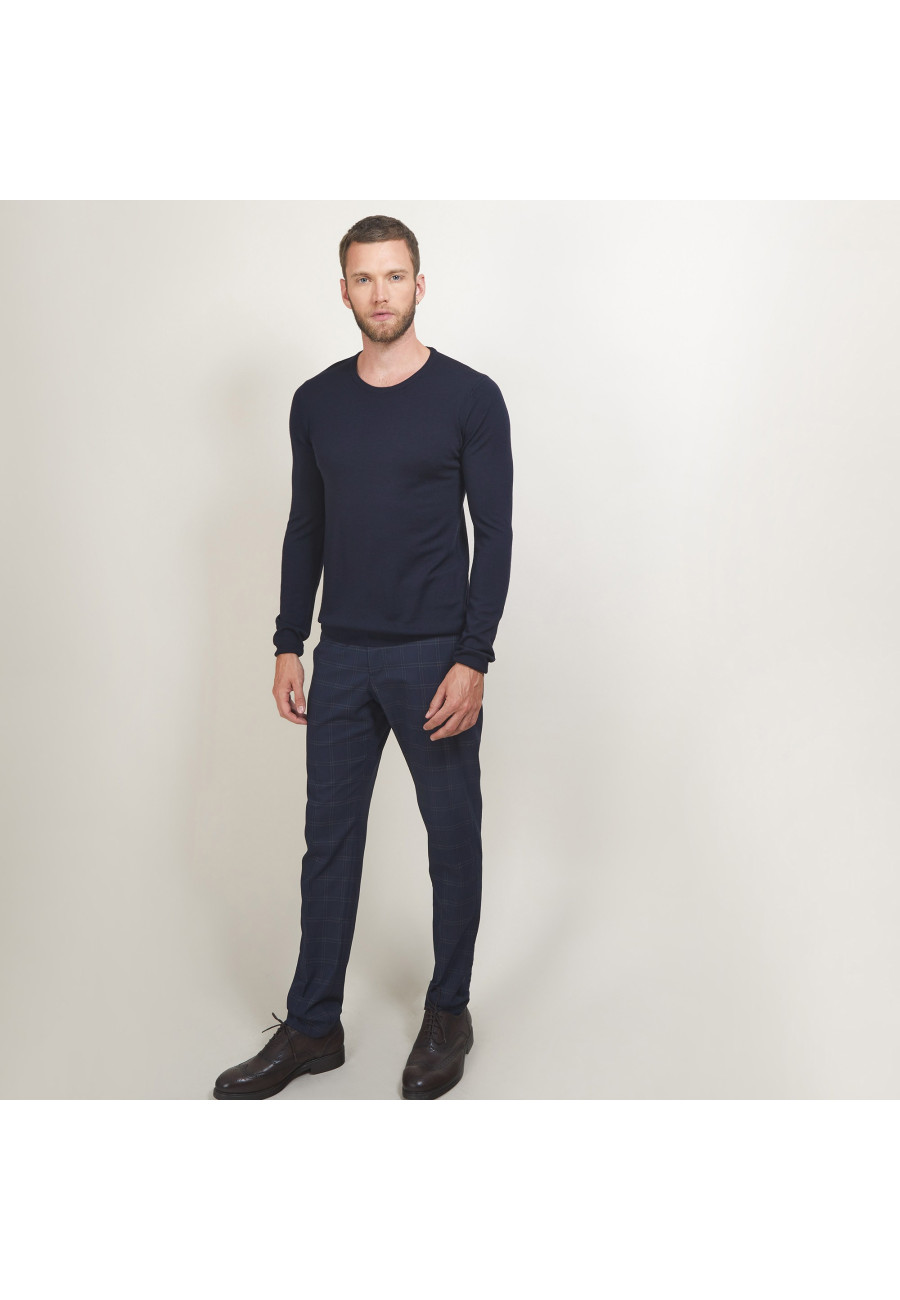 Round-neck wool sweater - Eddie