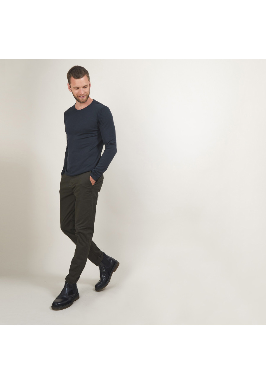 Round-neck wool sweater - Eddie