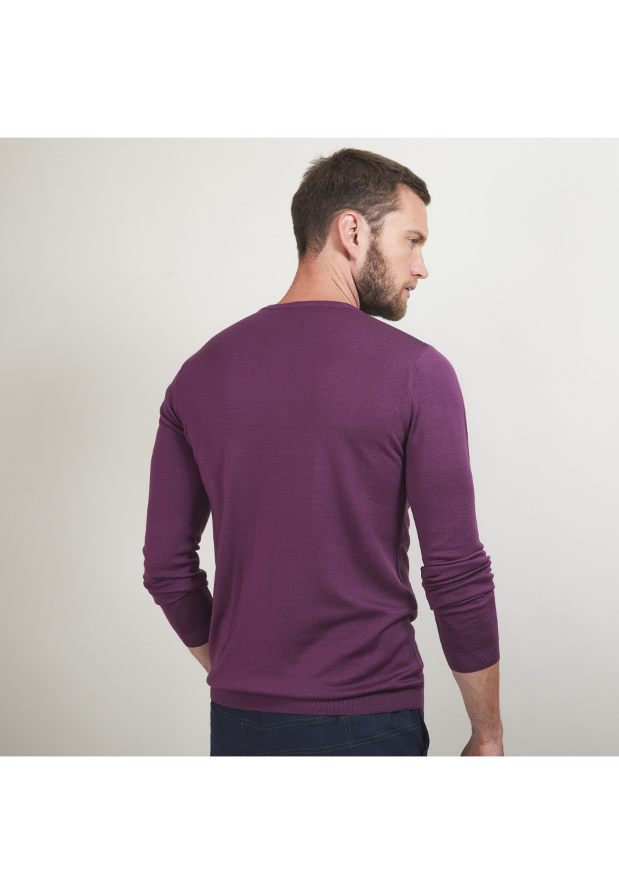 Round-neck wool sweater - Eddie