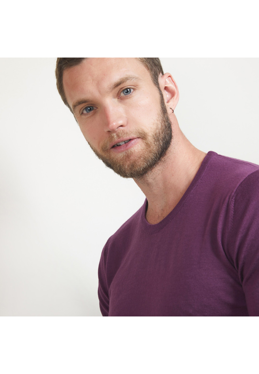 Round-neck wool sweater - Eddie