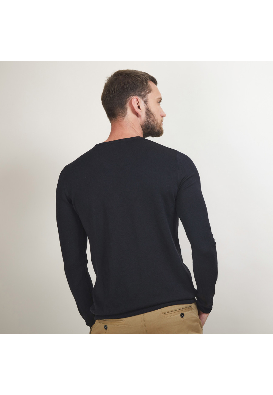 Round-neck wool sweater - Eddie