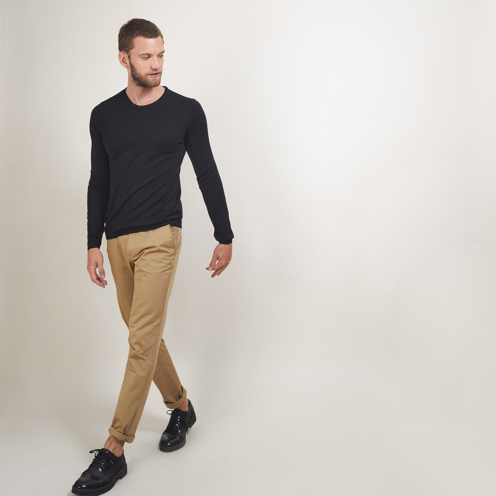 Round-neck wool sweater - Bardem