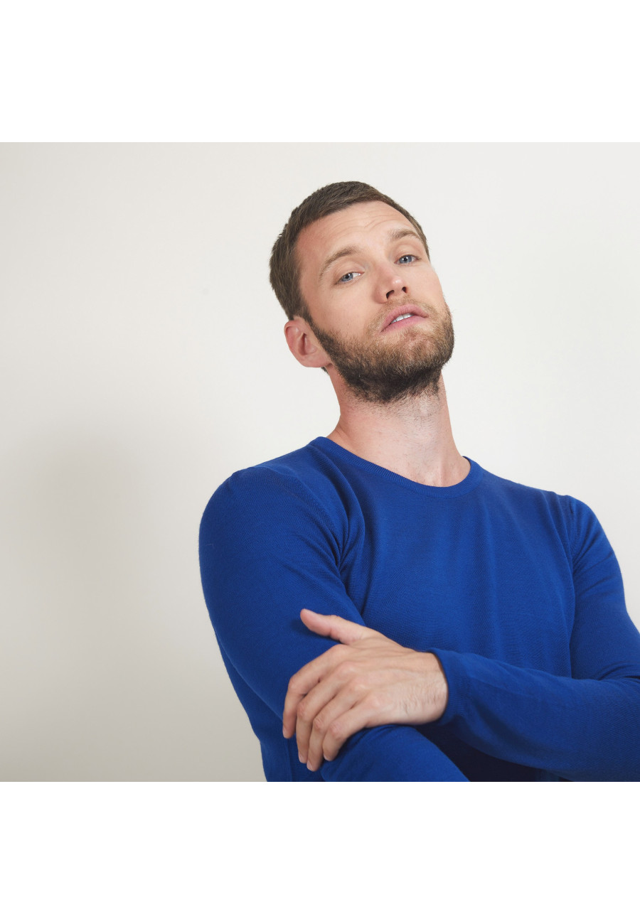 Round-neck wool sweater - Eddie