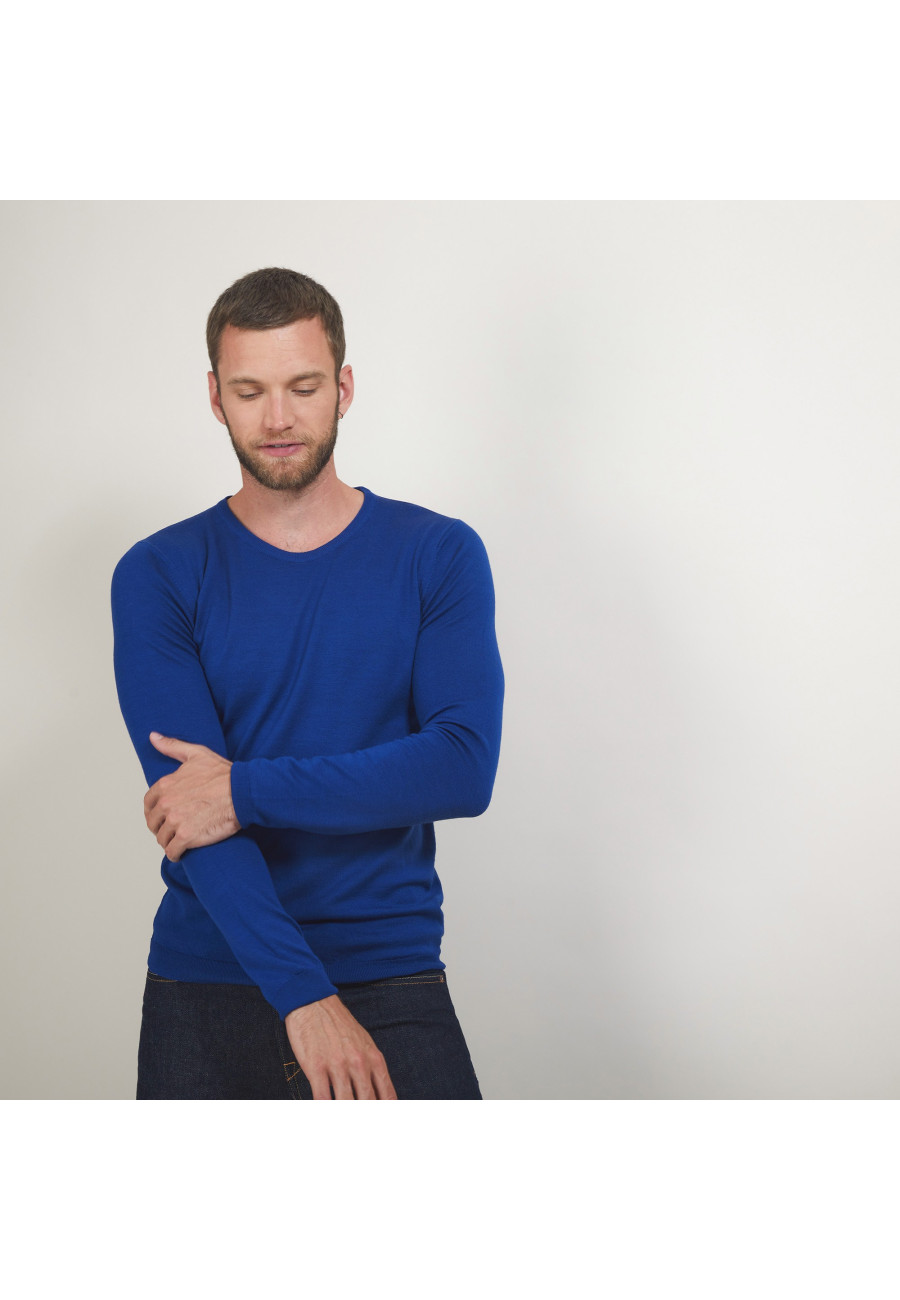 Round-neck wool sweater - Eddie