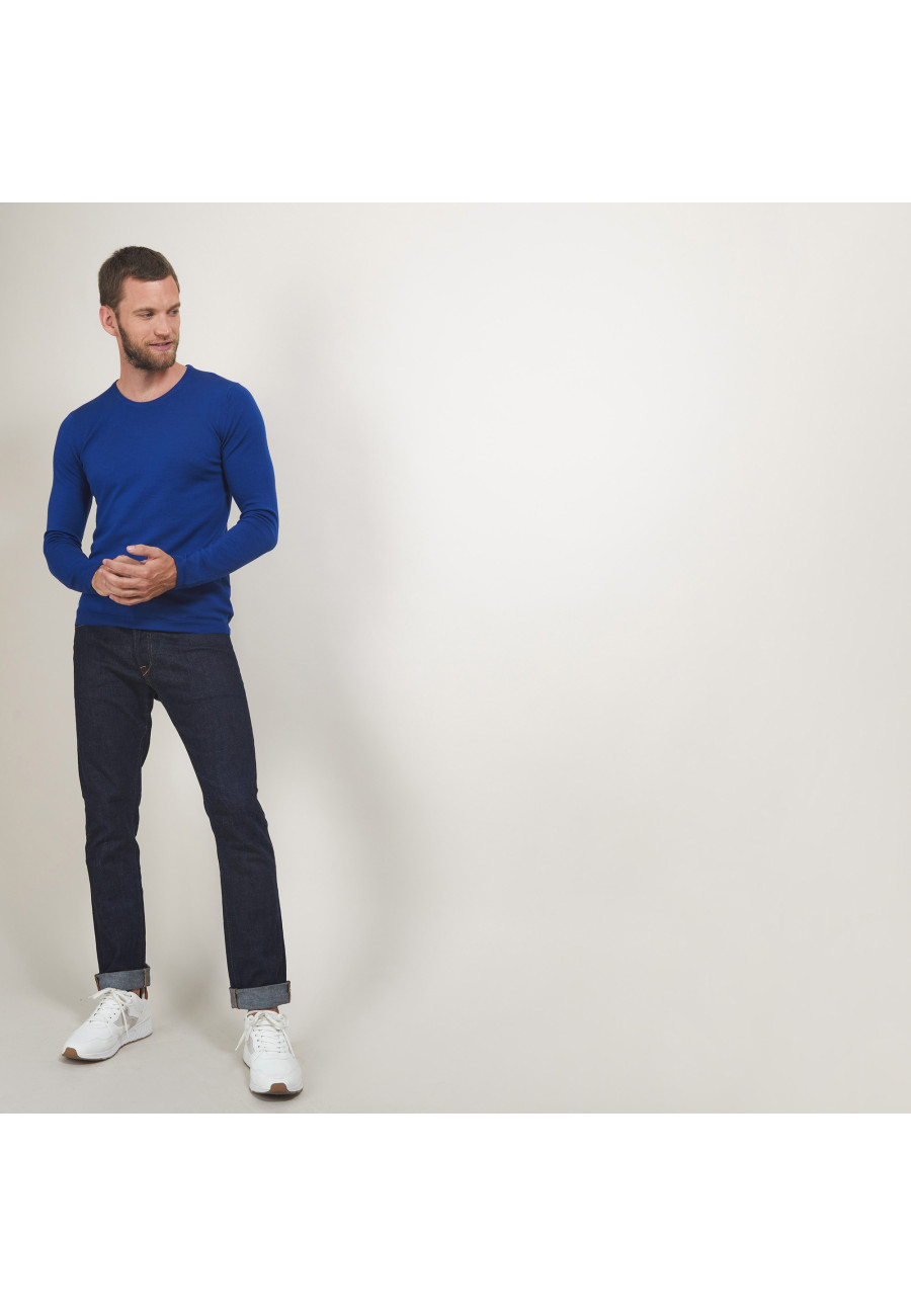 Round-neck wool sweater - Eddie