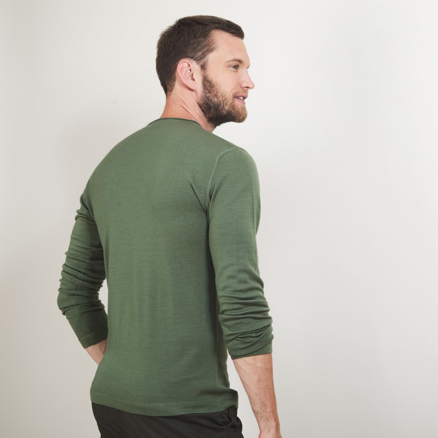 Pull col tunisien en laine - Bono