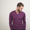 V-neck wool sweater - Badyss