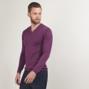 V-neck wool sweater - Badyss