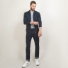 Gilet zippé en laine - Bastian 7011 ombre - 10 Gris foncé