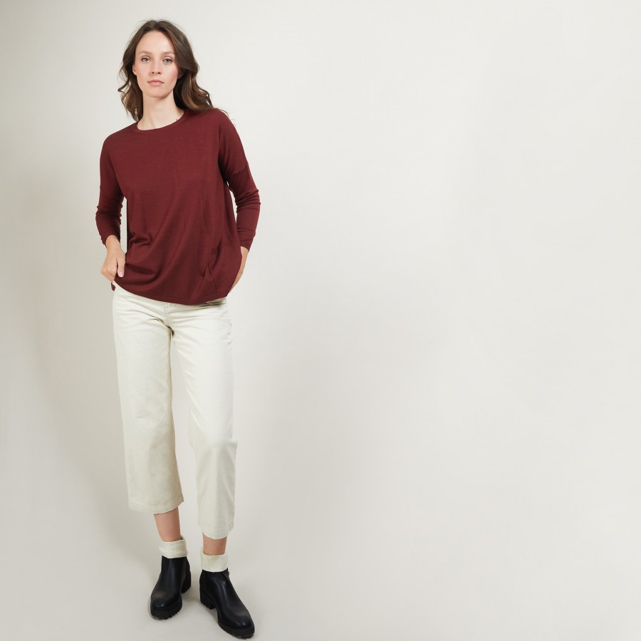 Oversized wool sweater - Béatrize