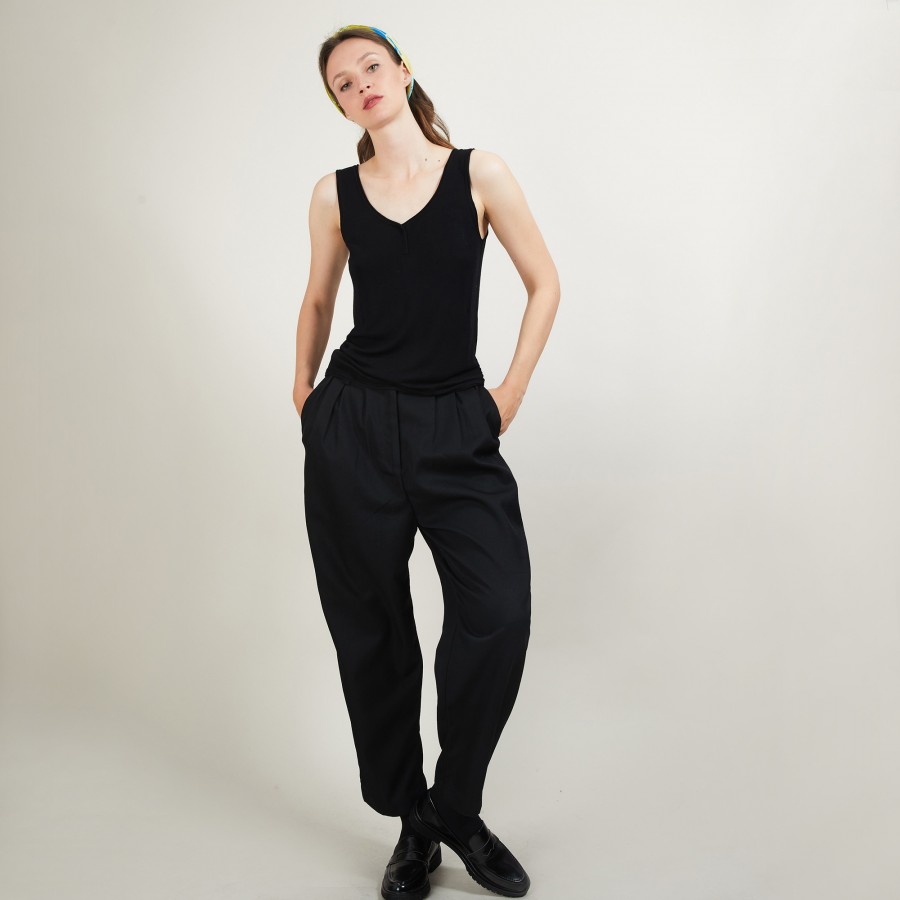 Bamboo cashmere tank top - Aetim