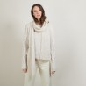 Viscose and baby alpaca scarf - Genu