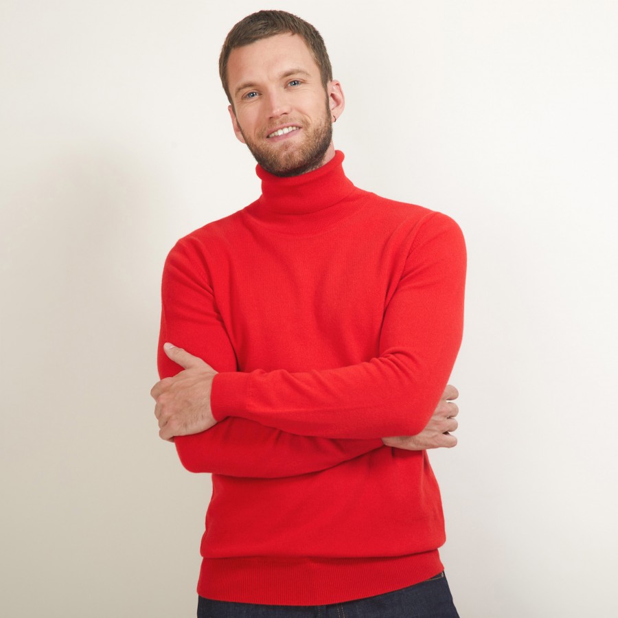 Cashmere turtleneck sweater - Eduardo