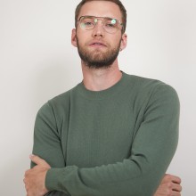 Round neck cotton cashmere sweater - Burton