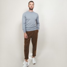 Round neck cotton cashmere sweater - Burton