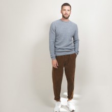 4-ply cashmere round neck sweater - Liverpool