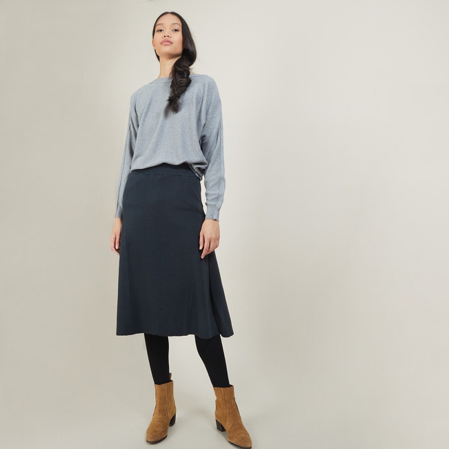 Wool skirt with pockets - Gracia