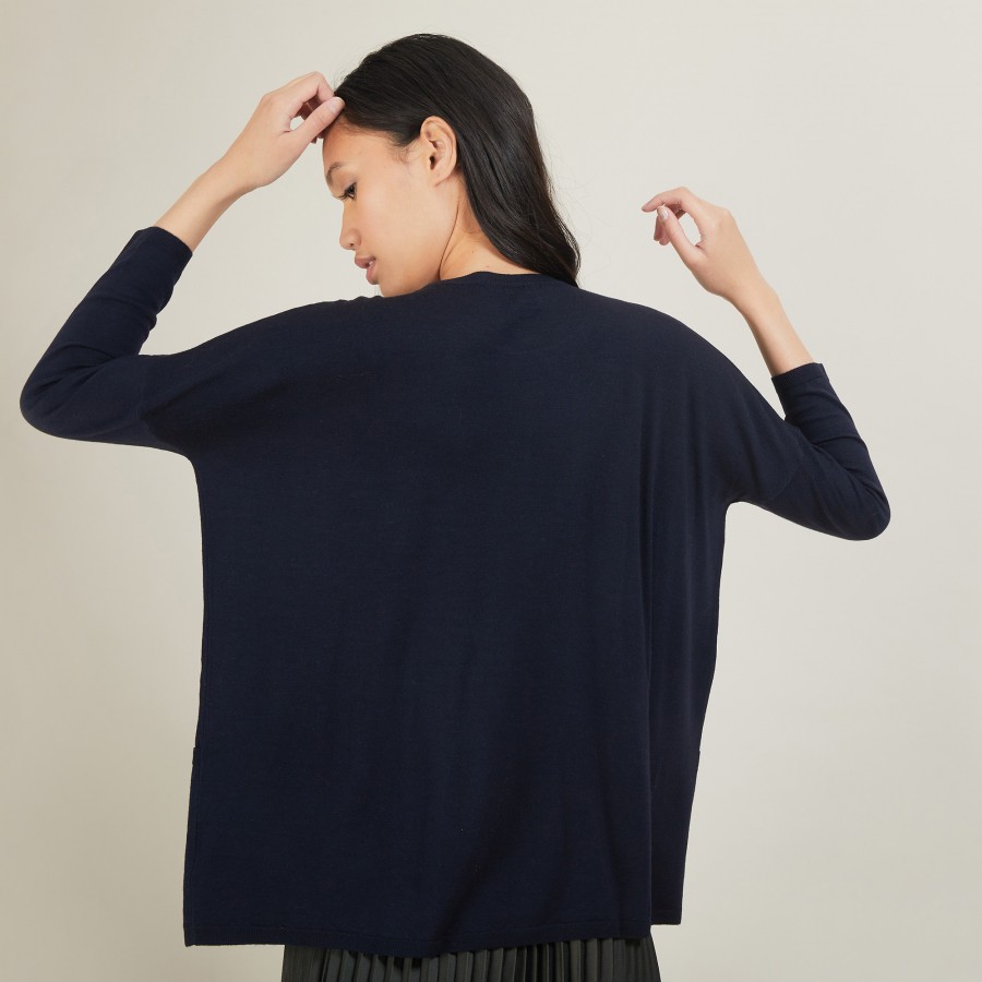 Oversized wool sweater - Béatrize