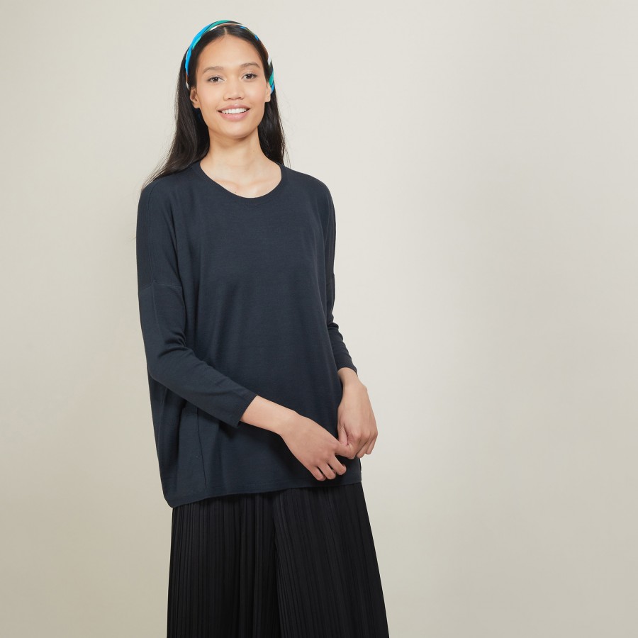 Oversized wool sweater - Béatrize