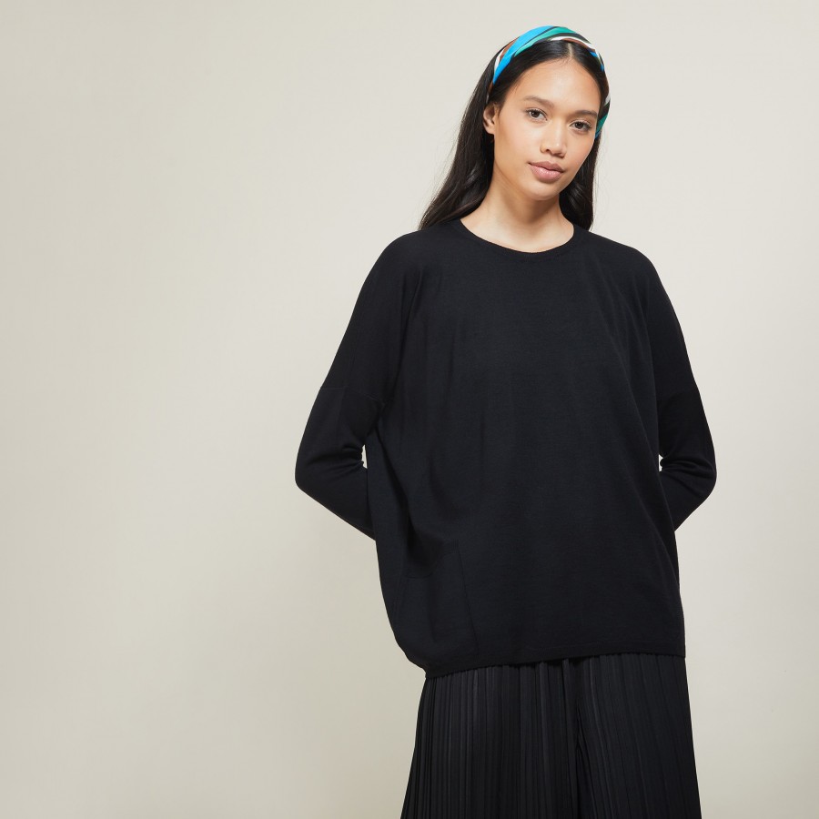 Suéter de lã oversized - Béatrize