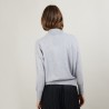 Pull col montant en cachemire - Bassa 7084 opale - 24 Rose clair
