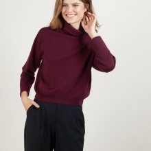 Cashmere hammer armholes sweater - Beverly