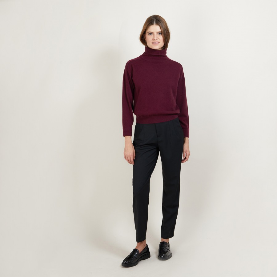 Pull emmanchures marteau en cachemire - Beverlie