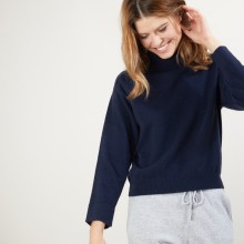 Cashmere hammer armholes sweater - Beverly