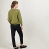 Pull col rond emmanchures marteau en cachemire - Bree 