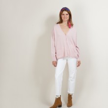 Cashmere cardigan - Brune