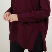 Loose V-neck cashmere sweater - Belinda
