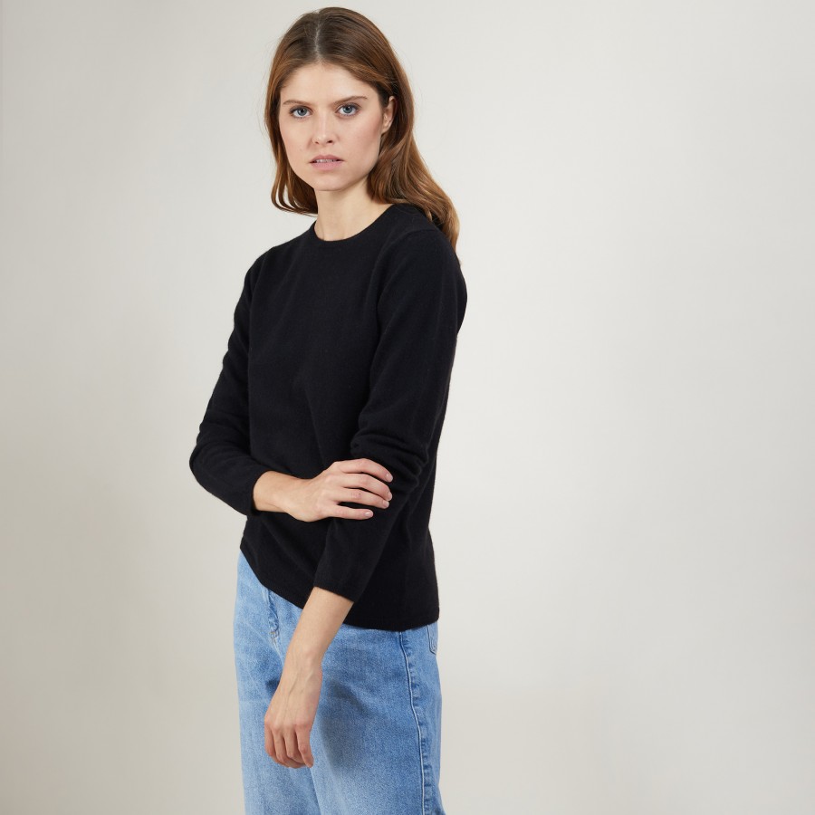 Cashmere round neck sweater - Abeline