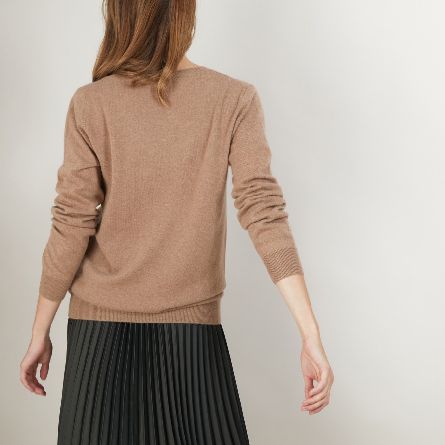 V-neck cashmere sweater - Abel