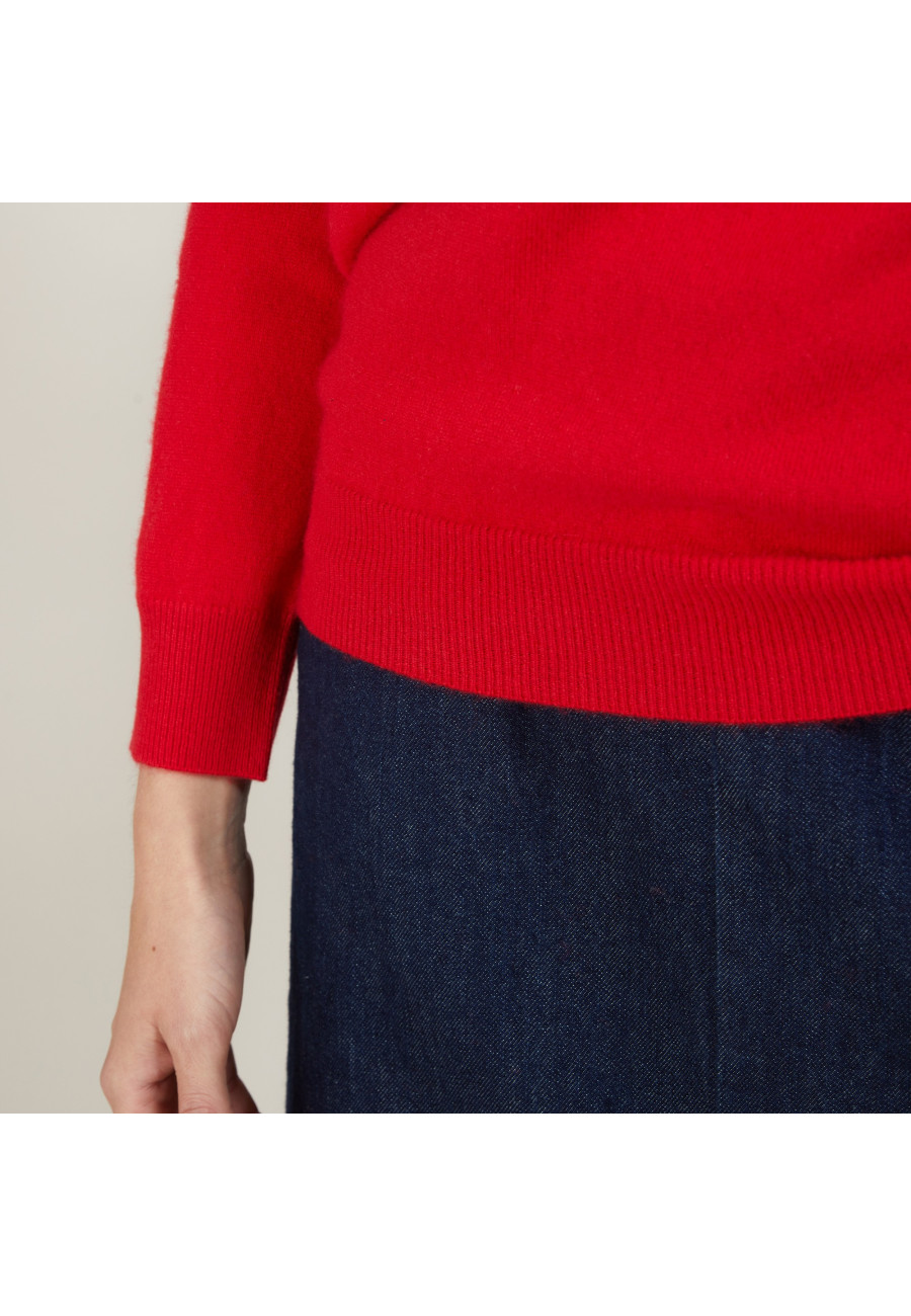 V-neck cashmere sweater - Abel