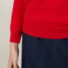 V-neck cashmere sweater BERTILLE