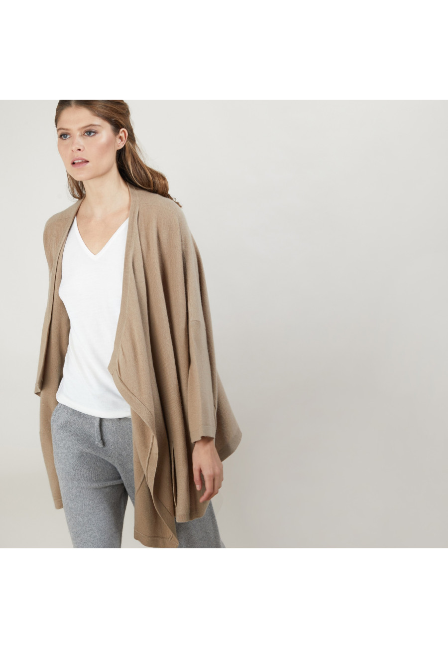 Oversized cashmere cardigan - Blondine