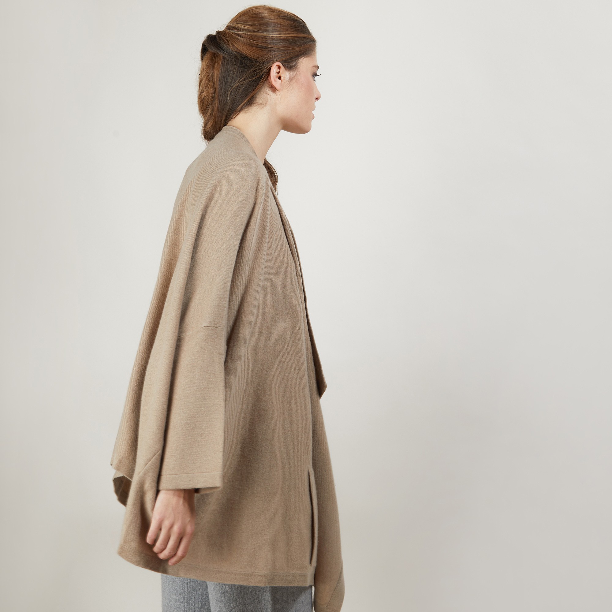 Oversized cashmere cardigan - Blondine