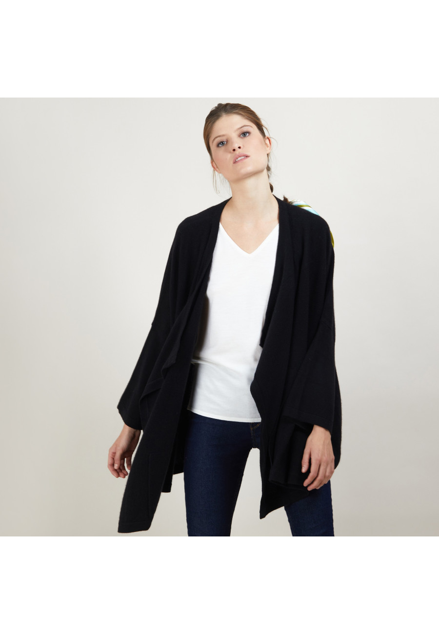 Oversized cashmere cardigan - Blondine