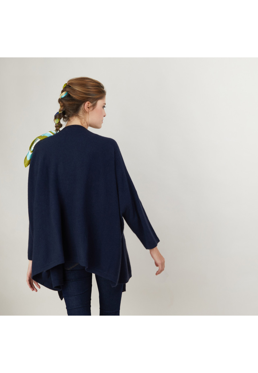 Gilet oversize en cachemire - Blondine