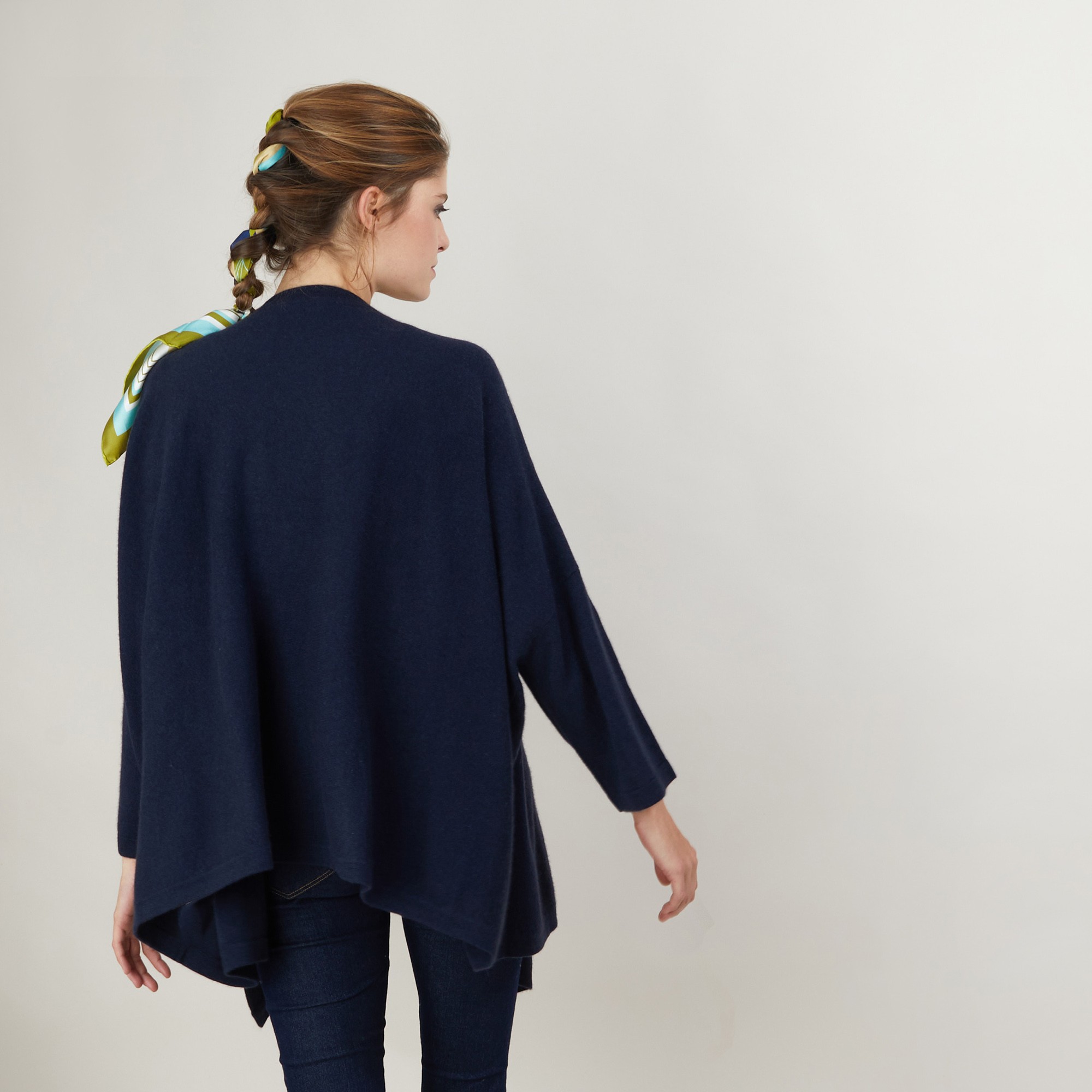 Oversized cashmere cardigan - Blondine
