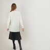 Long cardigan with pockets in cashmere - Blush