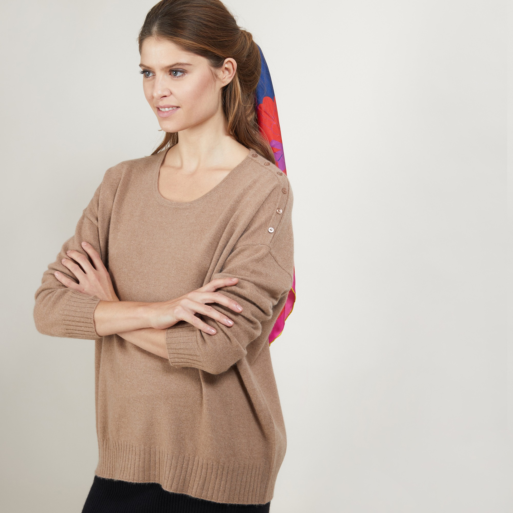 Oversized cashmere sweater BROOK