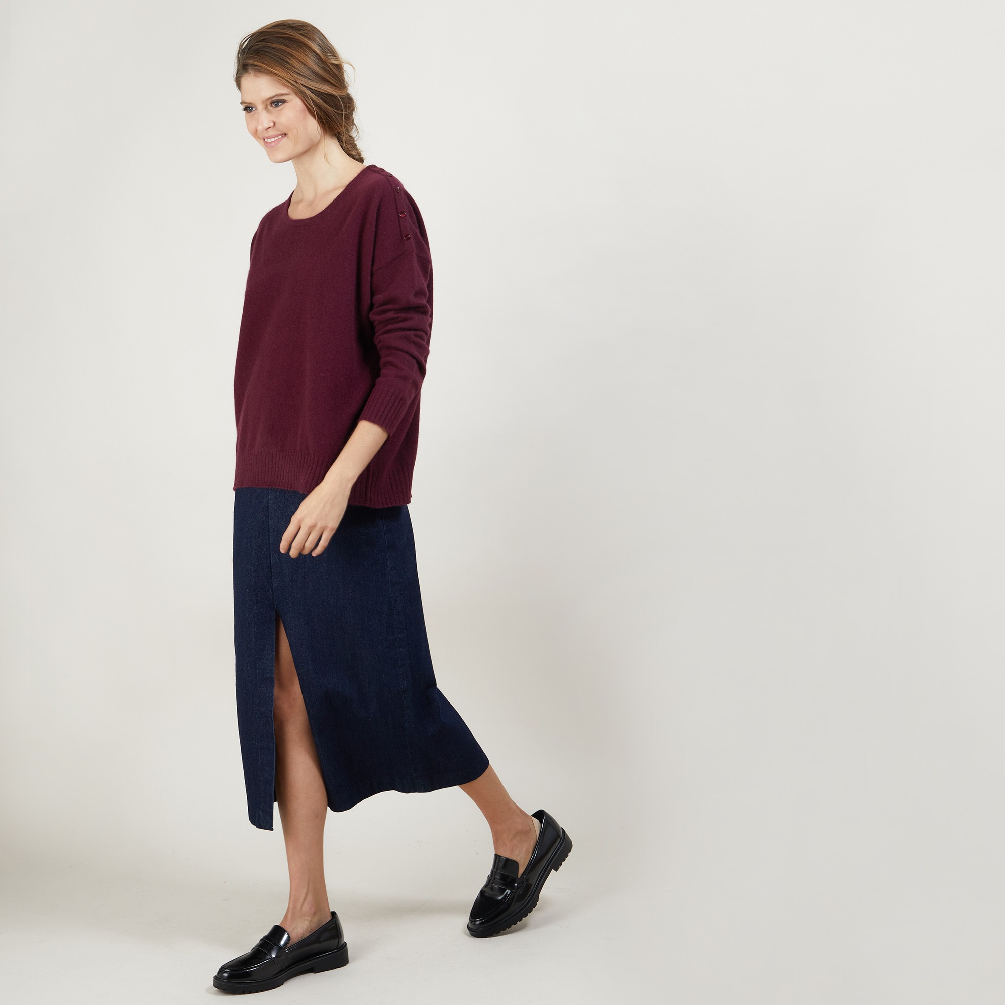 Oversized cashmere sweater BROOK