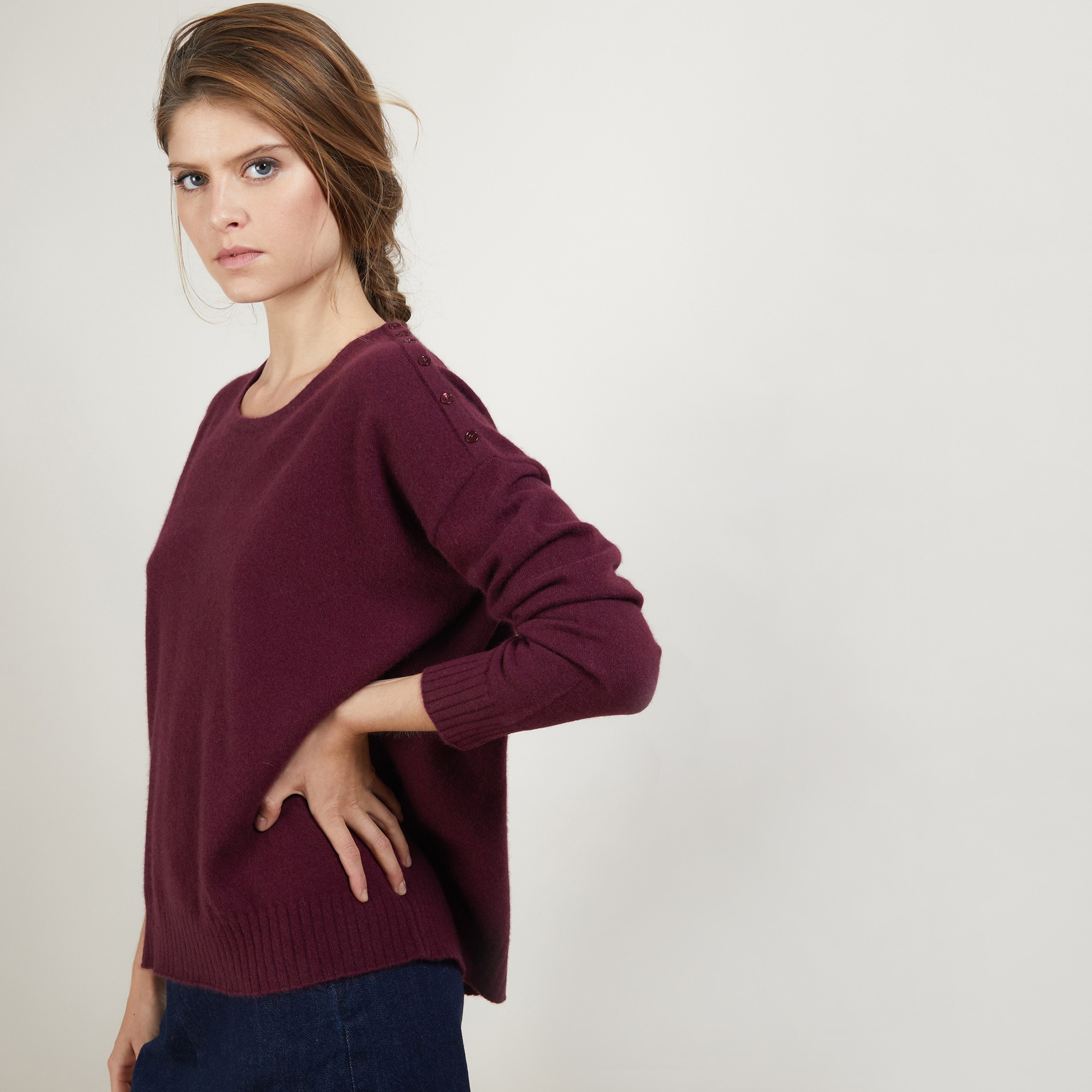 Oversized cashmere sweater BROOK