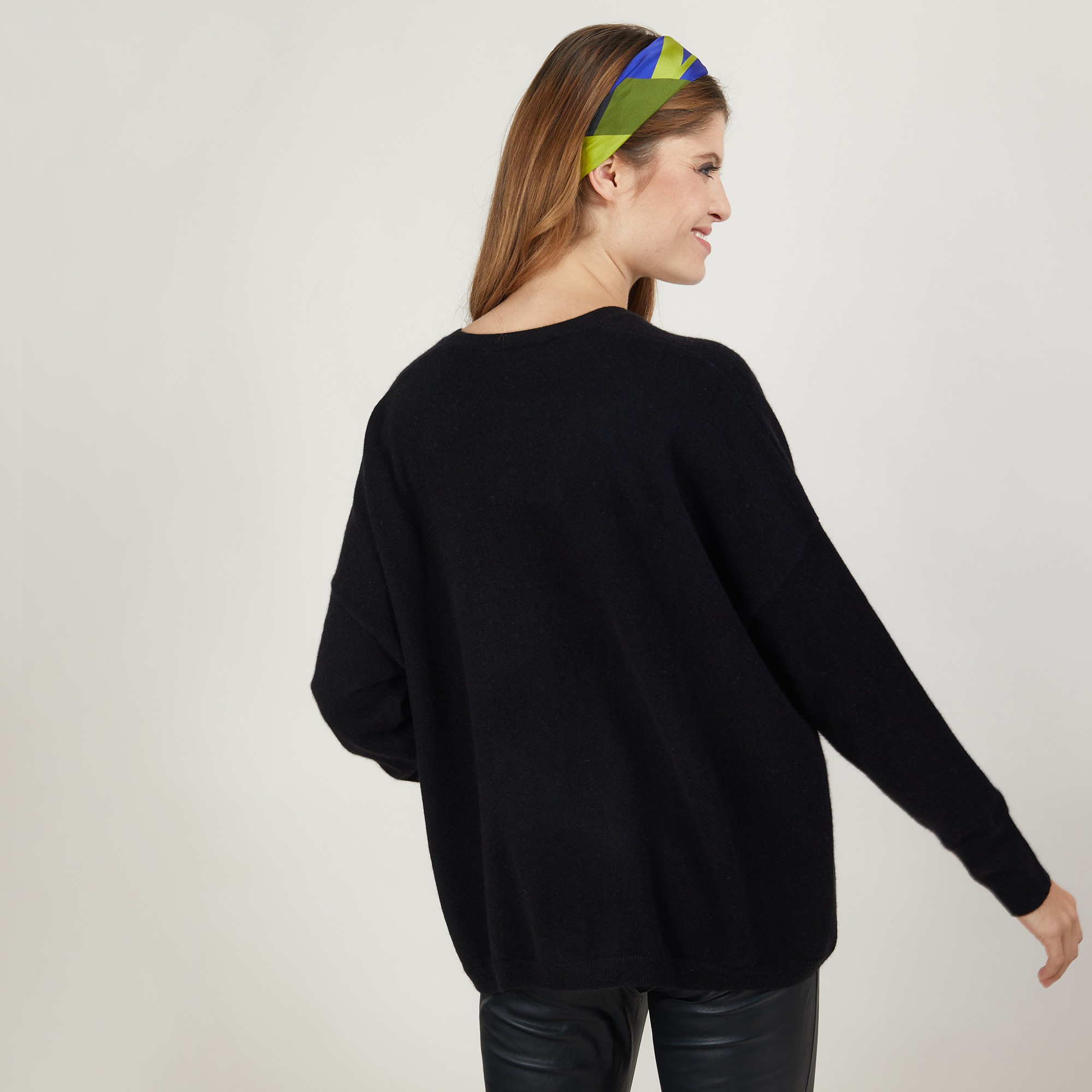 Cashmere cardigan - Brune