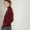 Cotton cashmere high neck sweater - Fanny