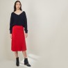 Jupe à poches en laine - Grazia