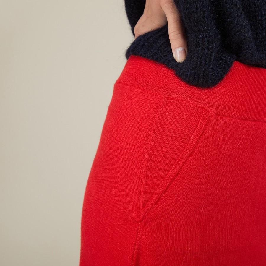 Wool skirt with pockets - Gracia