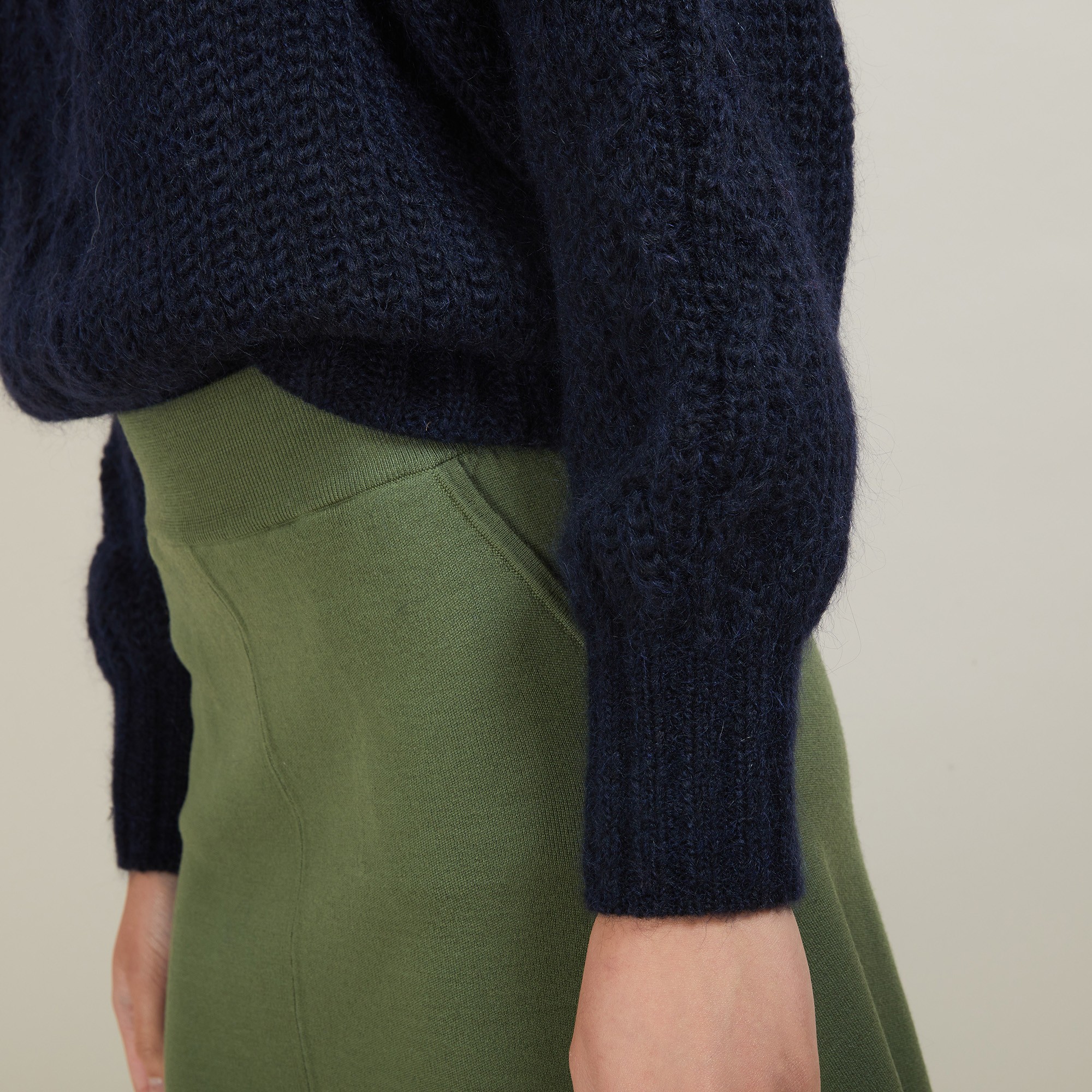Jupe à poches en laine - Grazia